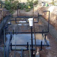 سیمان کاری .لوله کشی استخر و جکوزی