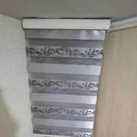 پرده اتاق کودک کرکره ای (زبرا)