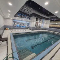 تاسیسات استخر و جکوزی وموتور خانه و سونا