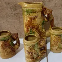 پارچ و لیوان عتیقه