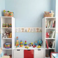 کتابخانه پازلی به همراه باکس