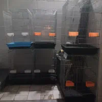 قفس بزرگ نو  استیل و سفارشی تاشو
