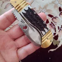 چاقو زنجان دست ساز ضامن دار