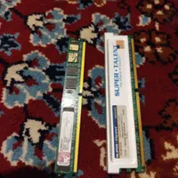 دو عدد رم 1 گیگ ddr2
