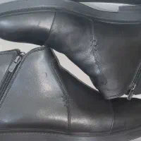 نیم بوت چرم مردانه v2