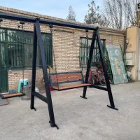 تاب ویلایی شیک مدل چوب و فلز