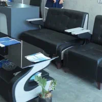 میز مدیریت و صندلی برند با طرح هخامنشی