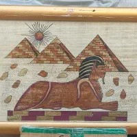 سه عدد تابلوی قدیمی پاپیروس