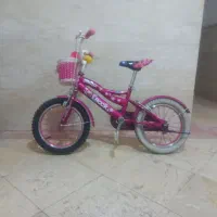 دوچرخه دخترانه صورتی بنفش .