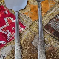 ملاقه وکفگیر قدیمی ۵ دست