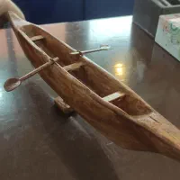 قایق چوبی صنایع دستی