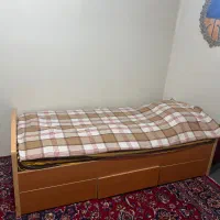 تخت یک نفره  نوجوان ۹۰*۱۸۰