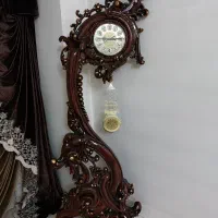 ساعت ایستاده چوبی