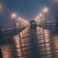 تابلوی عشق چراغدار