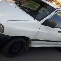 پراید سفید جلو عقب پلمپ