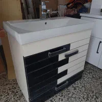 روشویی سرامیکی با باکس PVC