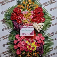گل خنمی و جشنی برای مراسم عزا و تبریک تاج گل