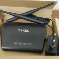 روتر و اکسس پوینت زایکسل مدل  NBG-418Nv2، در حد نو
