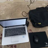 لب تاپ در حد نو با کابل شارژ.موس و کیف تمیز
