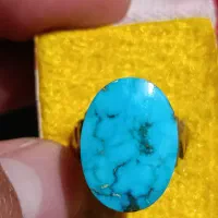 فیروزه نیشابور طبیعی آبی