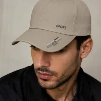 کلاه افتابی اسپرت نقاب بلند مدل کتان پنبه