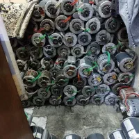 سیم پیچی آماده در لحظه تعمیر موتوردینام کولرآبی