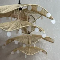 فروش لوستر و آباژور رافیا