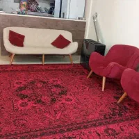تخته فرش ۱۲ متری وینتج (زرشکی/قرمز) - در حد نو