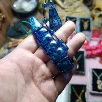 زازا روسی کهربا پودری آبی کاربنی زردار