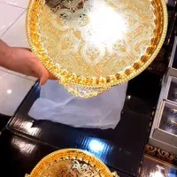 سینی های عمارتی طلایی