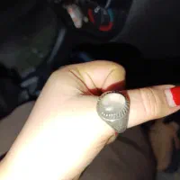 انگشتر درّ نجف مردانه نقره
