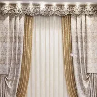 پرده حال پذیرایی. اقساطی چکی