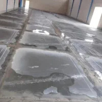 تبن ریزی کف‌