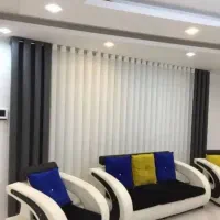 پرده شیک همه پارچه ها ب قیمت کارخانه با اجرت دوخت