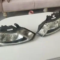 چراغ جلو ساینا و چراغ عقب پراید صبا چپ