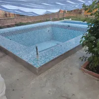 کاشیکاری کاشی کار  استخر جکوزی  و آبندی با نانو