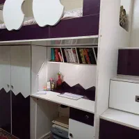 تخت، کمد لباس و میز تحریر|تخت و سرویس خواب|مشهد, سمزقند|دیوار