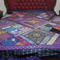 روتختی سنتی مهره دوزی شده هندی