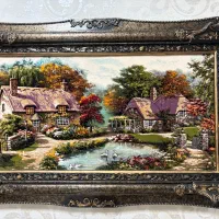 تابلو فرش اعلا طرح برجسته