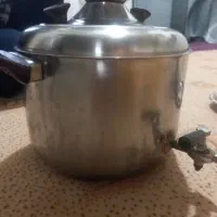 کتری روگازی شیردار استیل