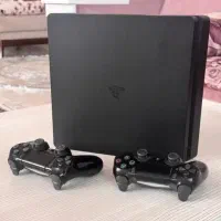 ps4 slim 1tra درجه یک با دو دسته اصلی و سی دی خور