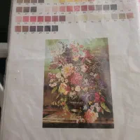 نخ ونقشه و دار قالی و ابزار
