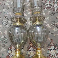 چراغ لاله خیلی شیک تزیینی رنگ ثابت
