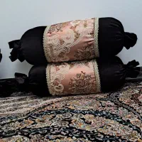 ۴ عدد متکا پنبه لوله ای