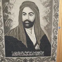 تابلو فرش ابریشم دست باف