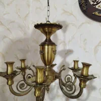 لوستر برنز ۶شاخه کاملاً اصلی