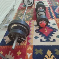 هالترو دمبل و وزنه 44 کیلو فروشی