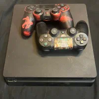 Ps4 slim دو دسته اصلی