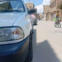 پراید سفید مدل ۸۴ دوگانه کارخانه