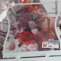 3تا باکس گل تولد نو بدونه ایراد